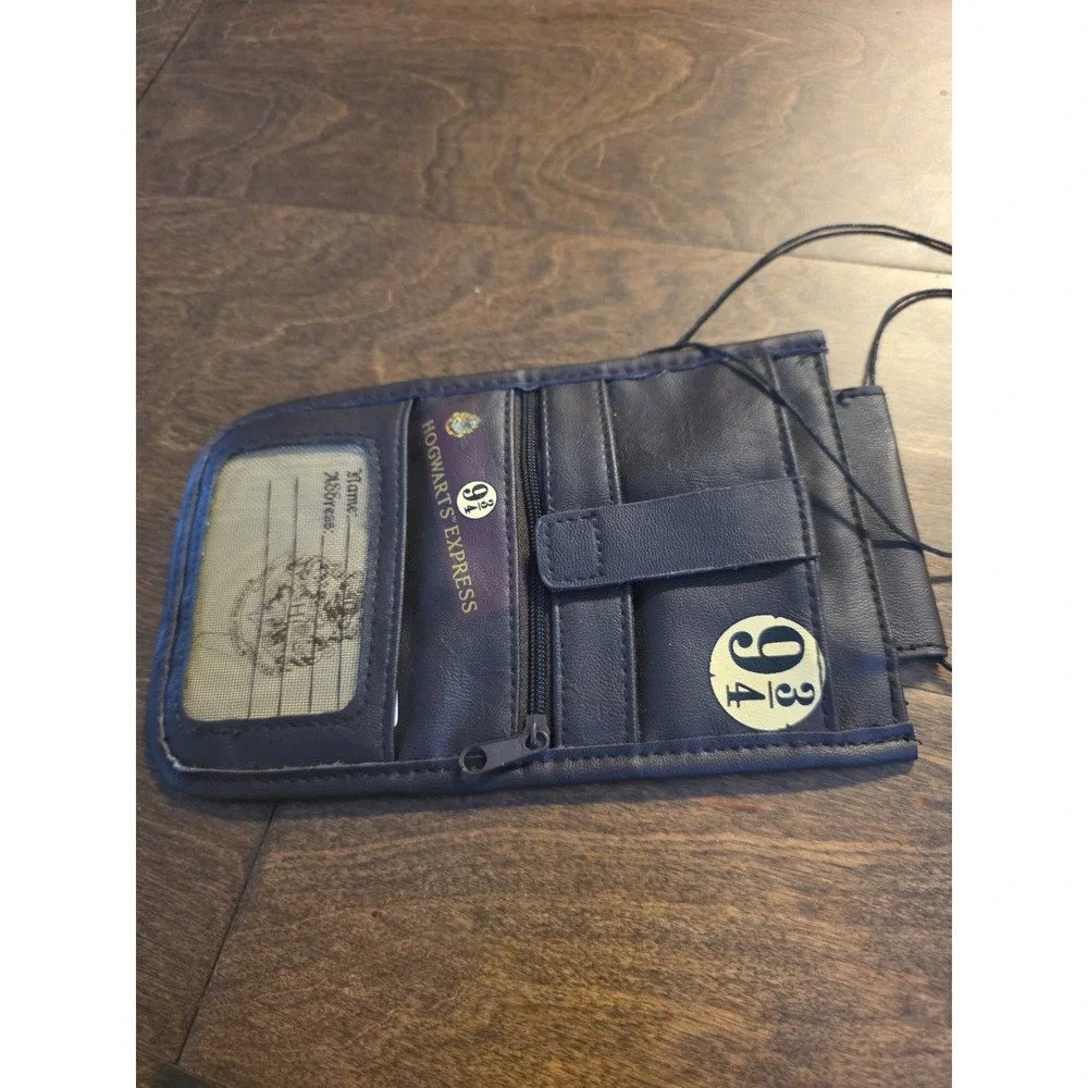 Official Limited Hogwarts Dark Brown Money Bag/Pouch Passport Holder